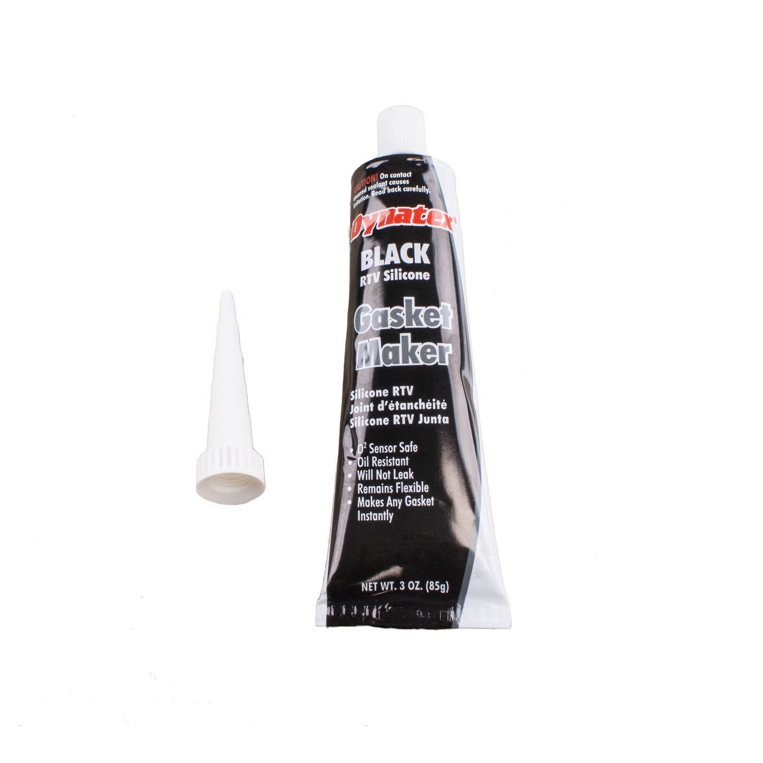Dynatex Black RTV Silicone Sealant Gasket Maker Rigid Axle