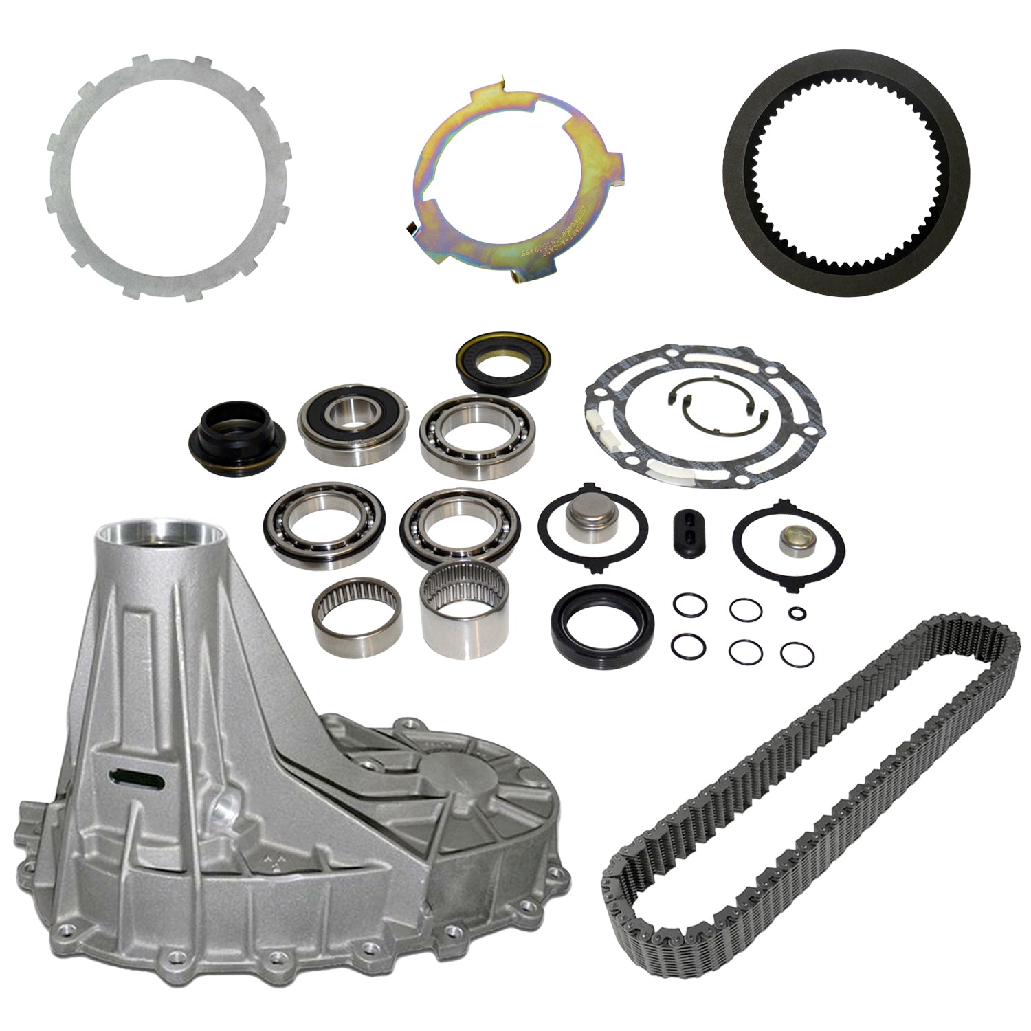 GM NP246 Transfer Case Half Rebuild Kit w/ Bearings Chain Clutches