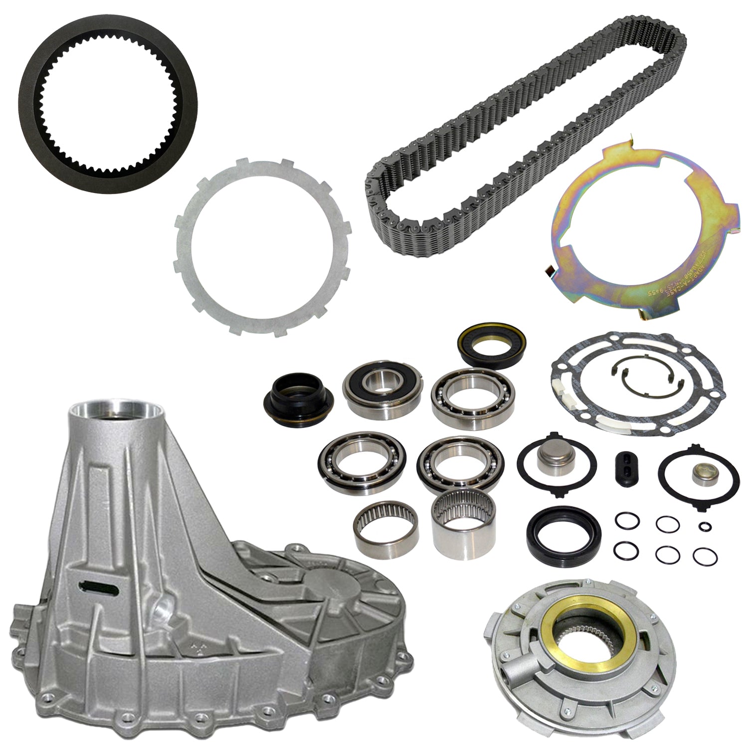GM NP246 Transfer Case Half Rebuild Kit Bearing Chain Pump Clutches St