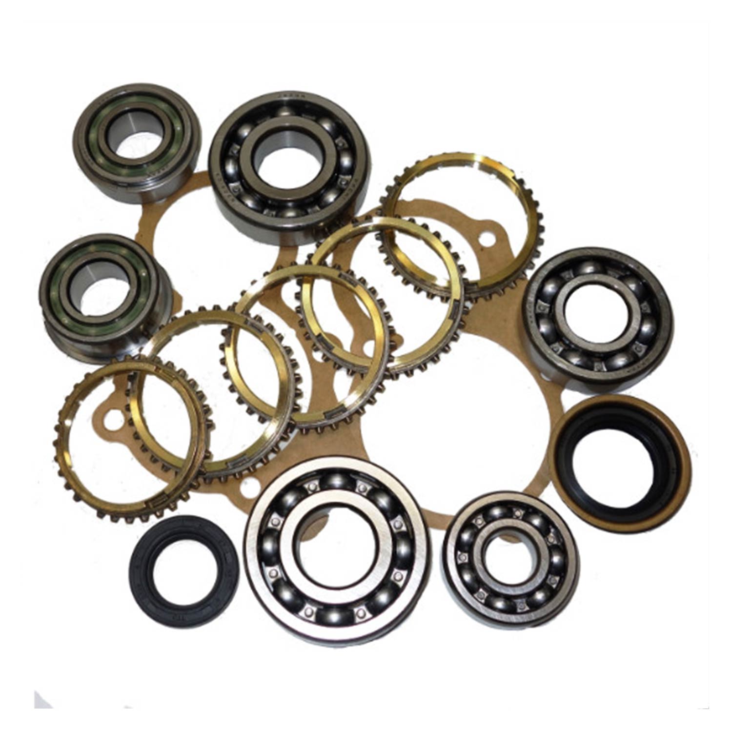 RX7 Transmission Bearing & Seal Kit, Reverse Synchros, With