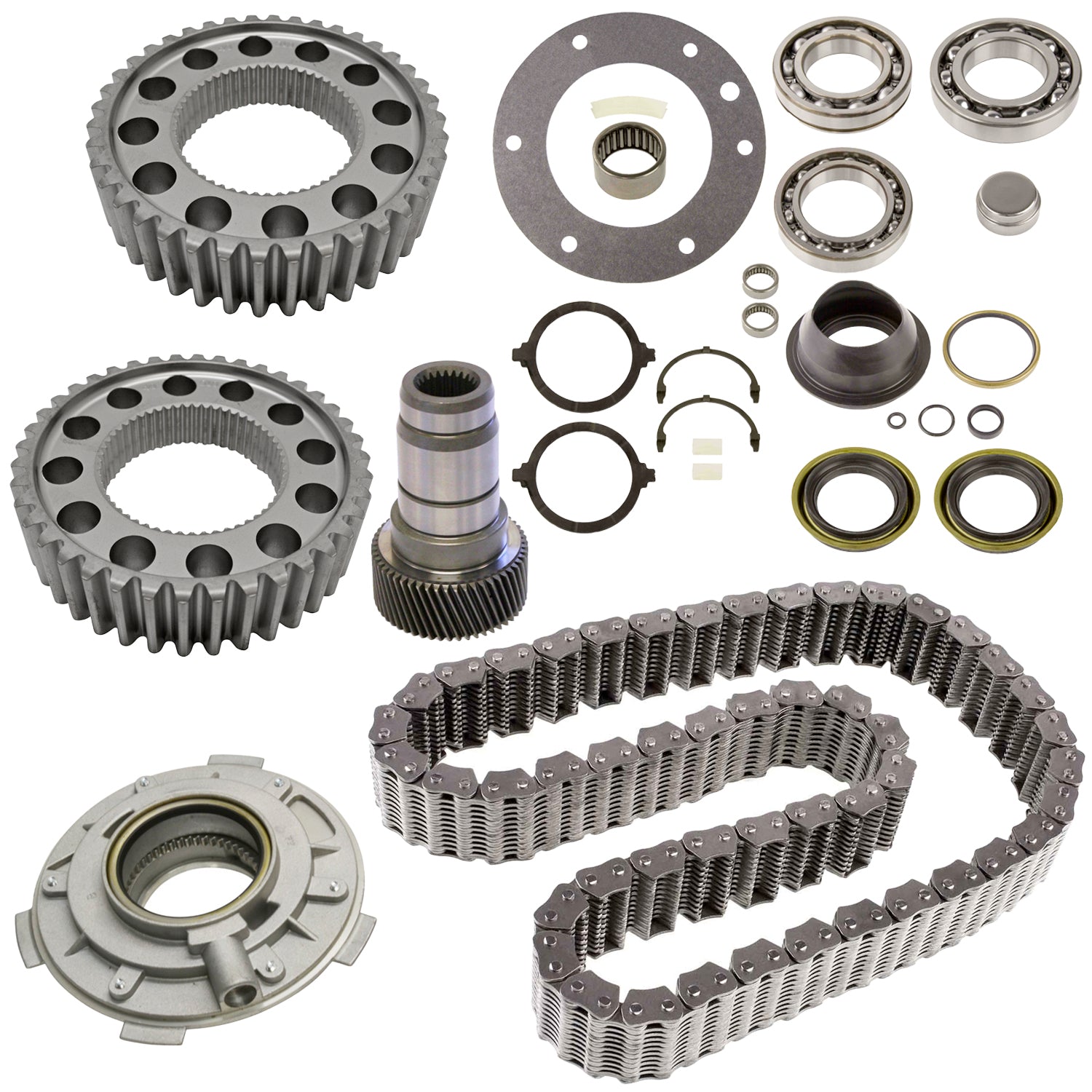 Dodge 4WD NP271 Transfer Case Rebuild Kit w/ Bearings Chain Pump