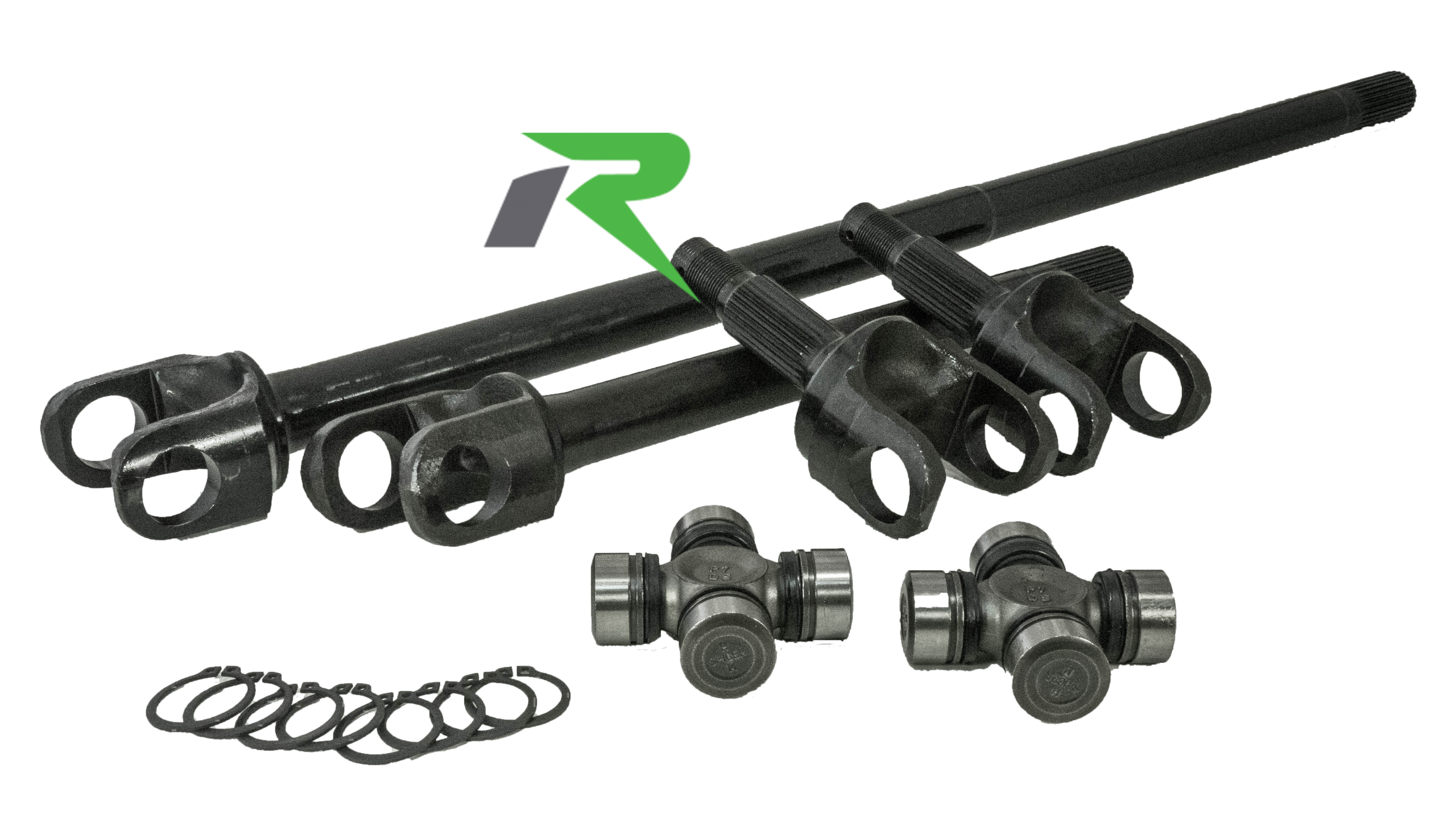 32/35 Spline Nitro 4340 Front Axle Upgrade Kit For Dana 44, 46 OFF