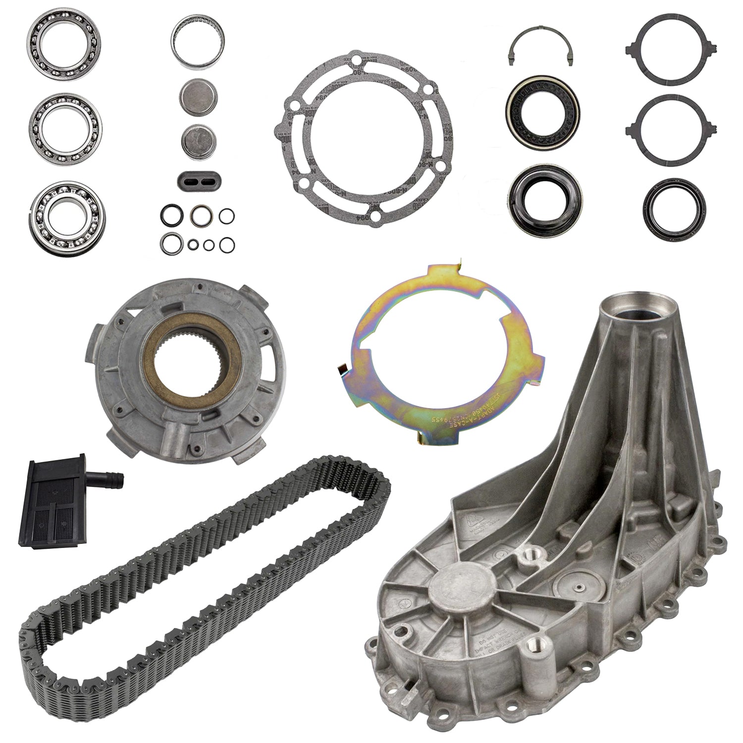 NP263HD New Process Transfer Case Half Rebuild Kit Bearings Chain Pump
