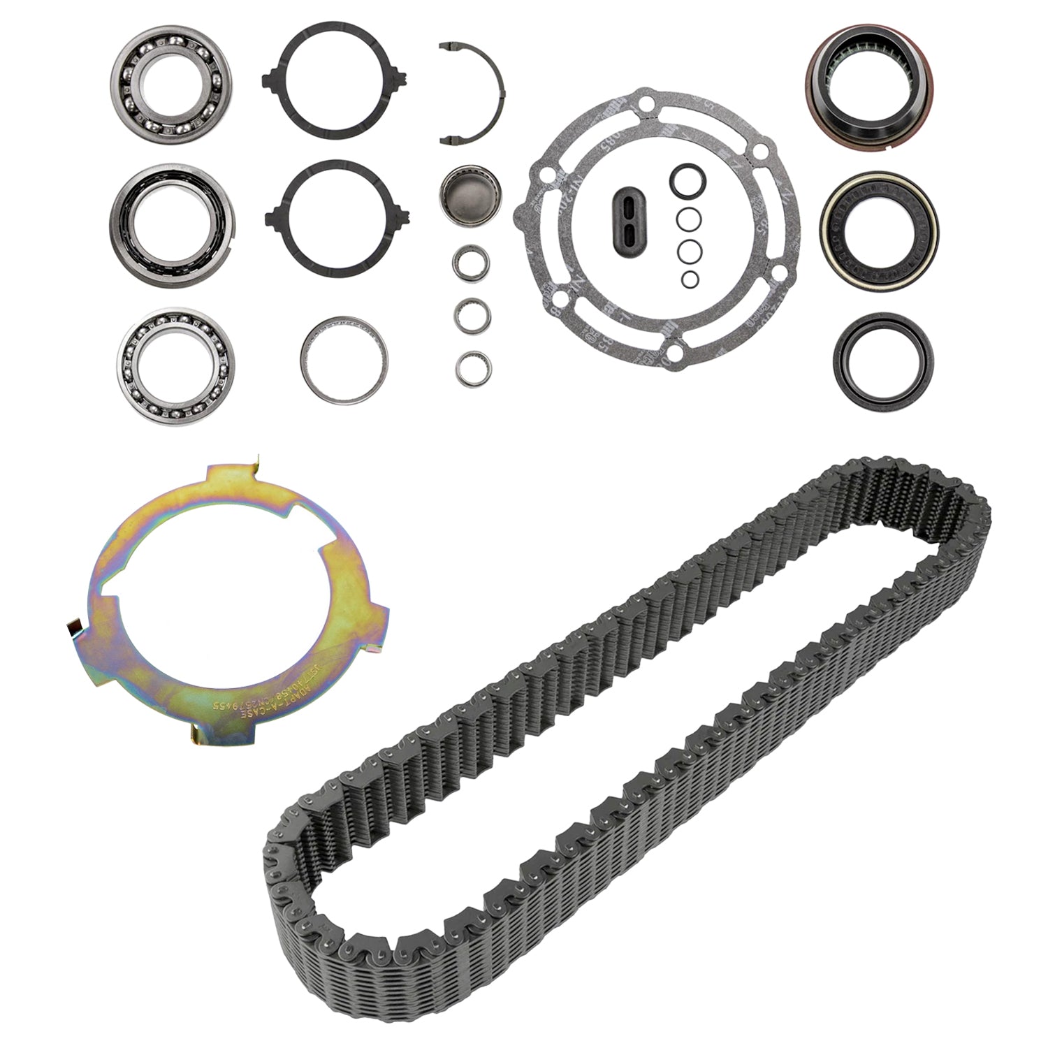 NP261HD Transtar Transfer Case Rebuild Kit – Bearings Gaskets Seals Chain – Rigid Axle – BK371 HV-069 BRNY