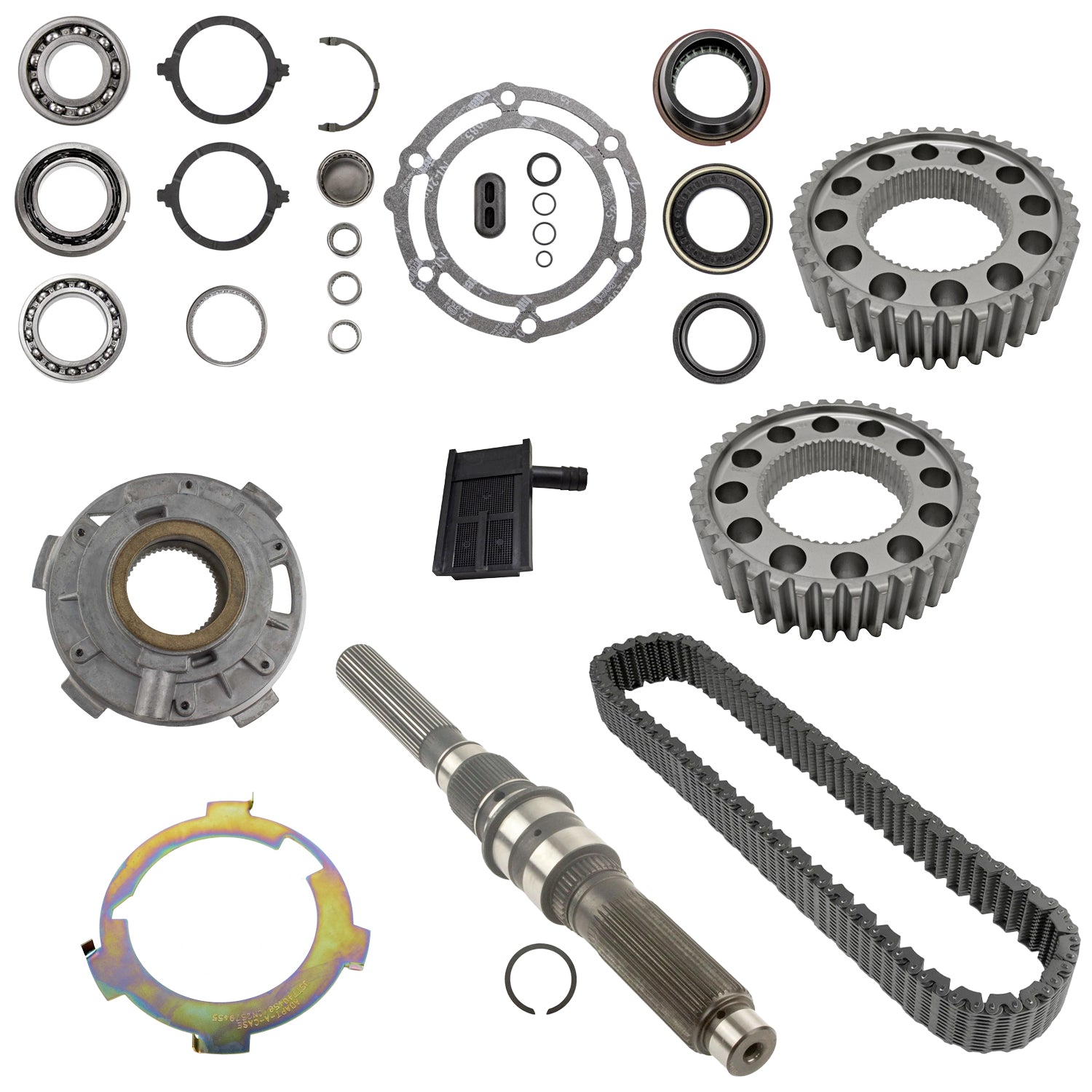 NP261XHD Transfer Case Rebuild Kit w/ Bearings Chain Sprockets