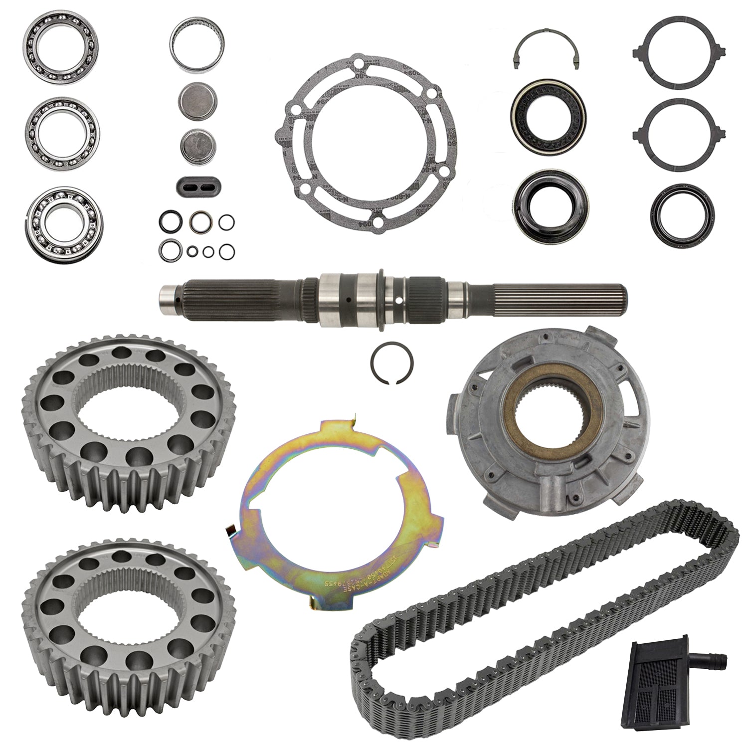 NP263XHD Transfer Case Rebuild Kit w/ Bearings Chain Pump and Main Sha