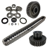 BW4464 & BW4465 Transfer Case Rebuild Package w/ Bearings Seals Chain and Sprockets
