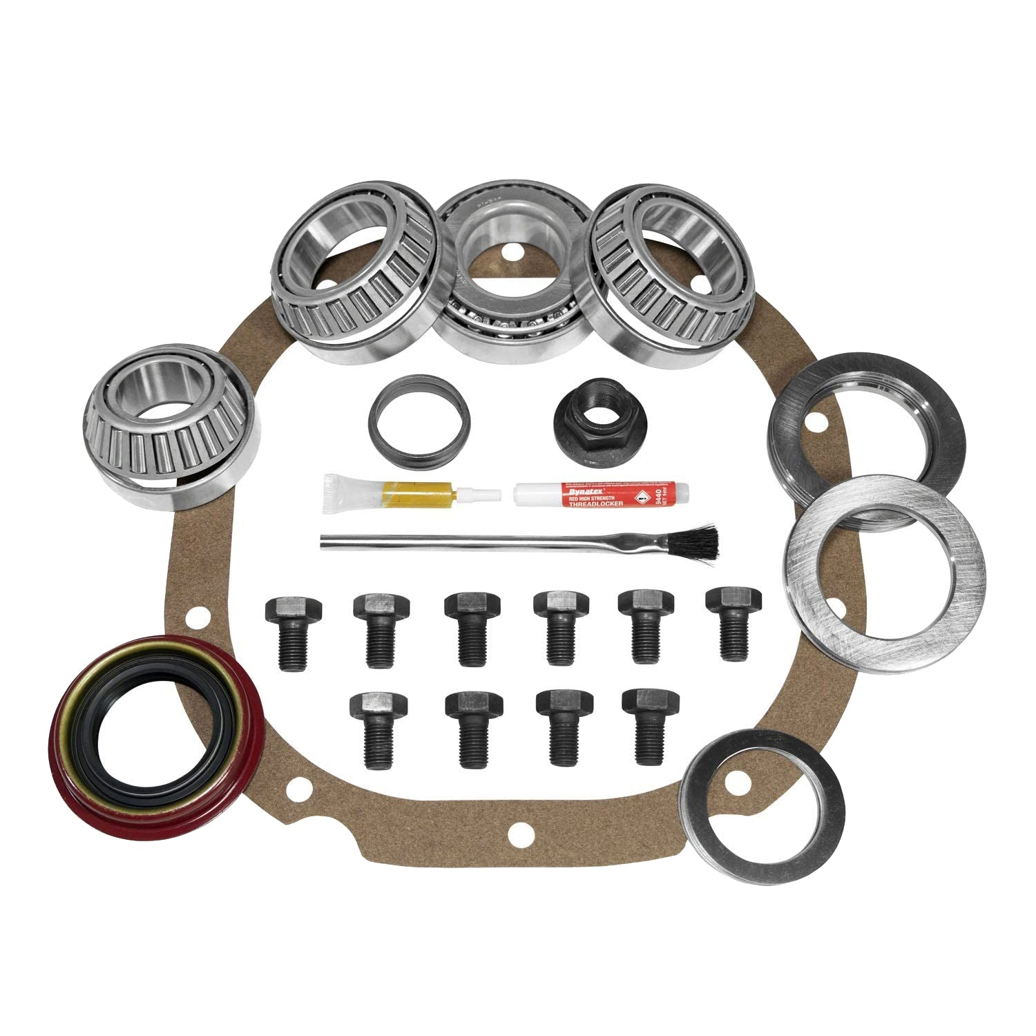 National Drivetrain 4.56 Ring & Pinion + Master Bearing Kit – GM 8.5 10 Bolt