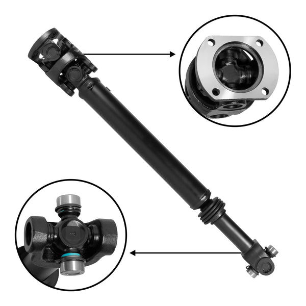 Dana 60 Front OE Driveshaft Assembly 29 1/8" long from center of u/joint caps