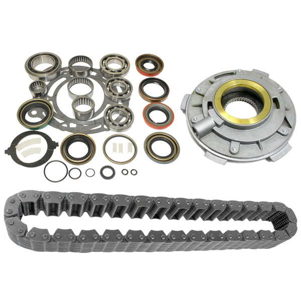 Chevy NP231GM Transfer Case Rebuild Kit w/Bearings, Gaskets, Seals, Chain & Pump