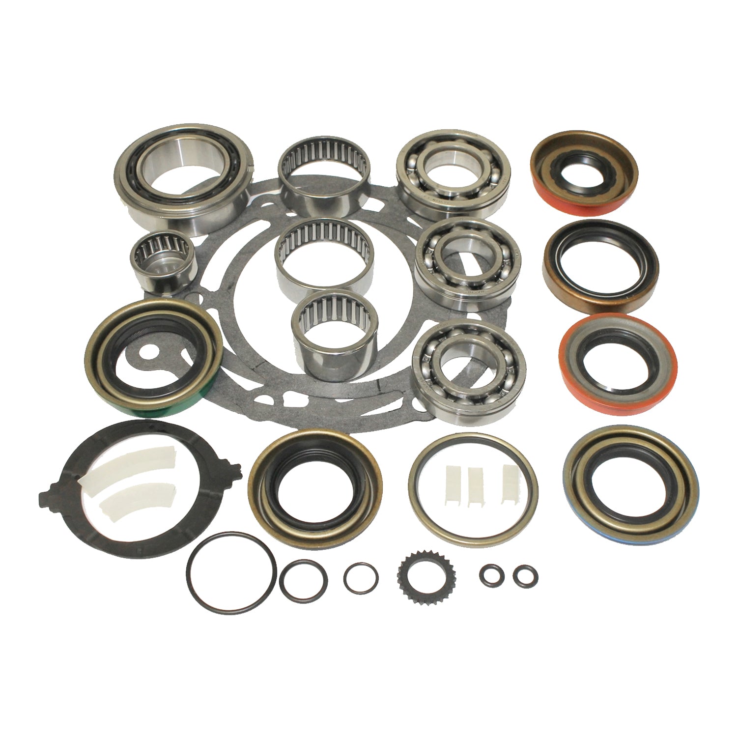 Jeep Wrangler & Cherokee NP231J Transfer Case Rebuild Kit w/ Bearings, Rigid Axle