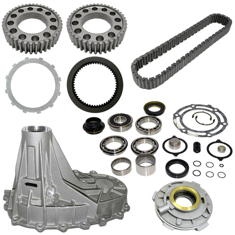 GM NP246 246 Transfer Case Half Rebuild Kit Chain Pump Sprocket Clutches Steels