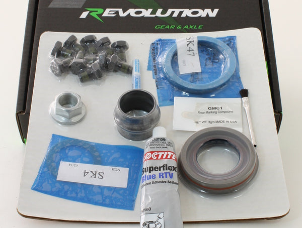 Dana 44 Reverse 2007-Up JK Revolution Gear and Axle Minimum Mini Install Kit