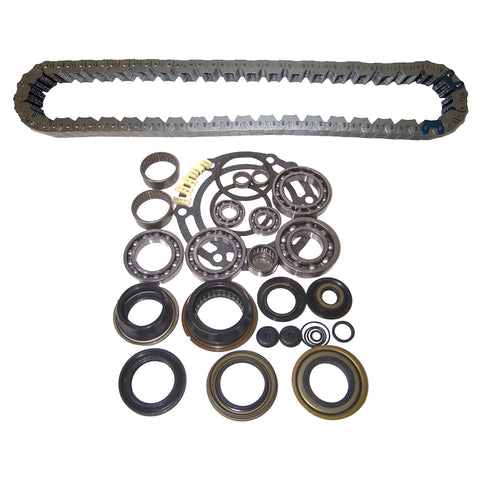 Late Magna MP3024HD NQH Transfer Case Rebuild Kit w/ Bearings Gaskets Seal Chain