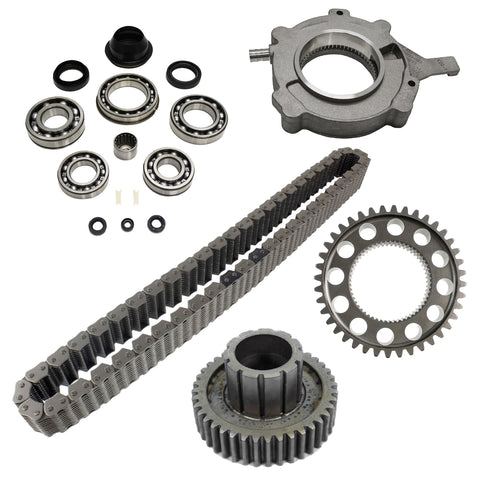 BW4446 & BW4447 Transfer Case Rebuild Package w/ Bearings Seals Chain Sprockets and Pump