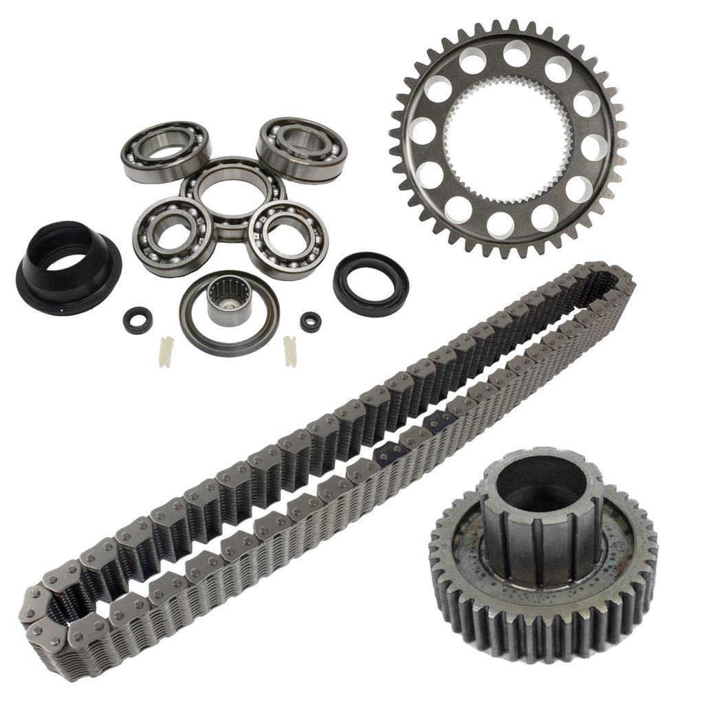 BW4446 & BW4447 Transfer Case Rebuild Package w/ Bearings Seals Chain Rigid Axle