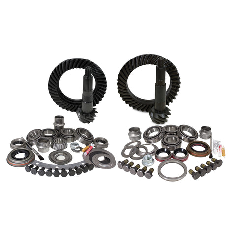Yukon Gear & Install Kit Package for Jeep TJ w/ Dana 30 Front and Dana 44 Rear