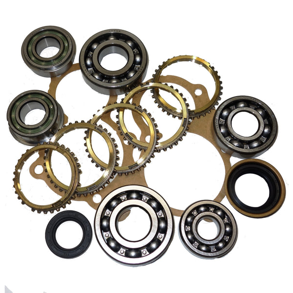 B00/B2200/RX7 Transmission Bearing & Seal Kit, Synchro Rings Double Ball Front