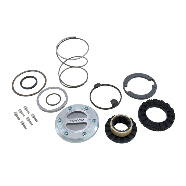 Hardcore Locking Hub Set for '94-'99 Dodge Dana 60 w/ Spin Free Kit, 1 Side Only