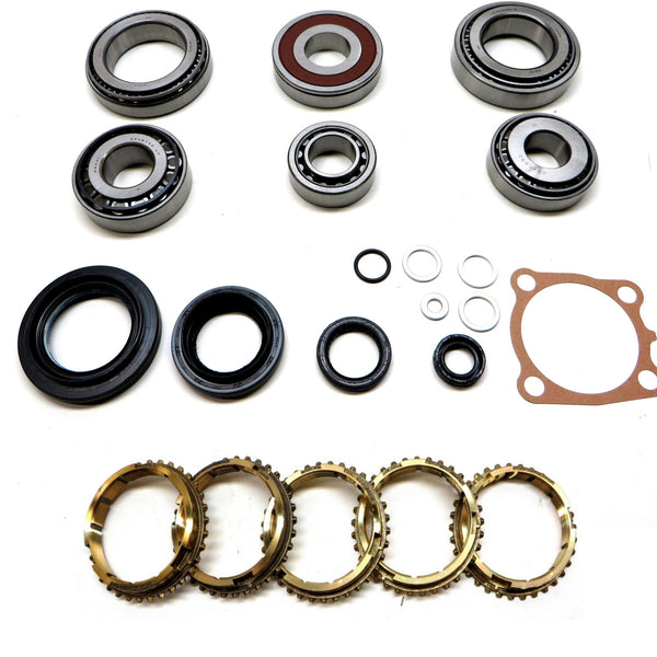 E350 Transmission Bearing & Seal Kit with Synchro Rings