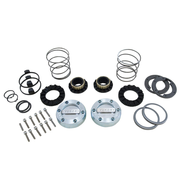 Yukon Hardcore Locking Hub Set for Dana 44, GM & Ford 1/2 & 3/4 Ton, 19 Spline