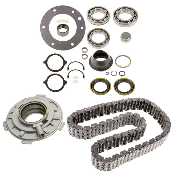 Dodge NP273 Transfer Case Rebuild Kit w/ Bearings Gaskets Seals Chain and Pump