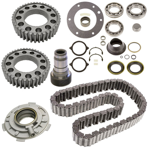 Dodge 4WD NP273 Transfer Case Rebuild Kit w/ Bearings Chain Pump Input Shaft 23