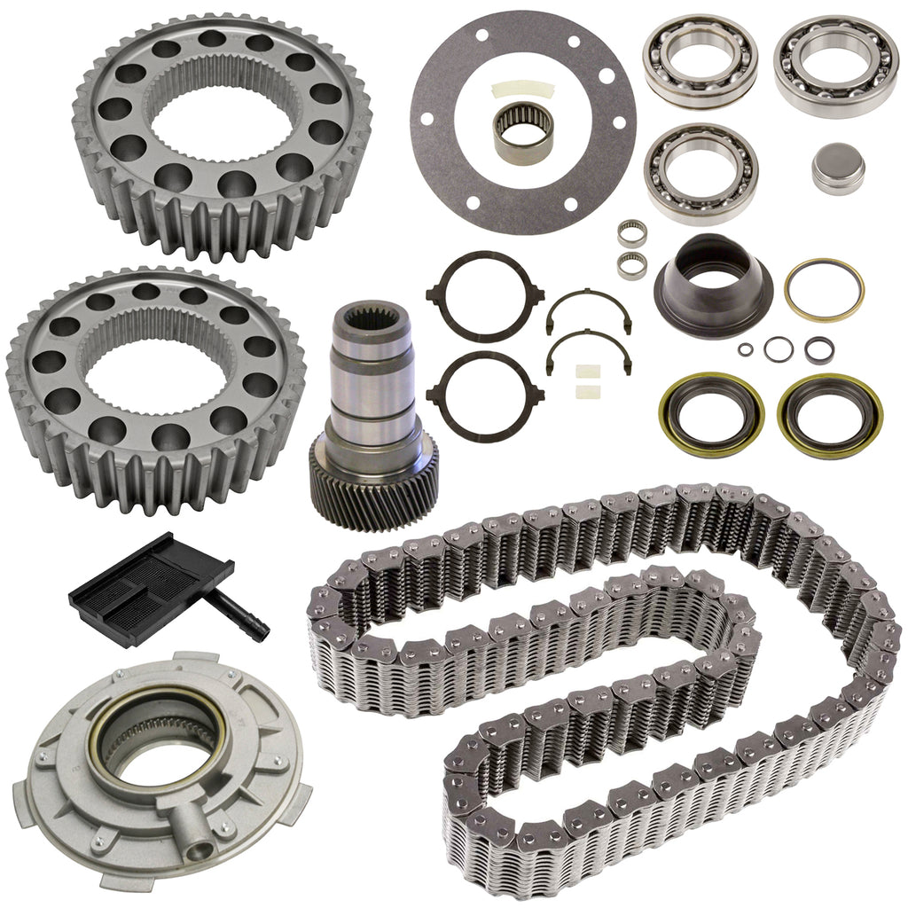 Dodge 4WD NP273 Transfer Case Rebuild Kit w/ Bearings Seals Chain Pump