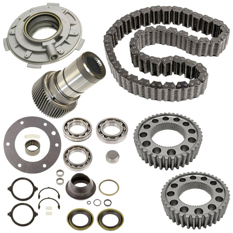 Ford 4WD NP271 Transfer Case Rebuild Kit w/ Bearings Chain Pump 31sp Input Shaft