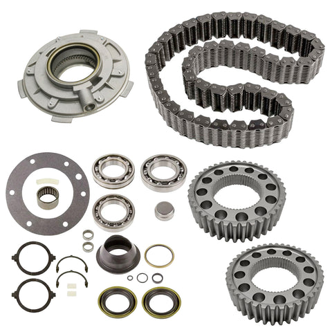 Ford 4WD NP273 Transfer Case Rebuild Kit w/ Bearings Seals Chain Pump Sprockets