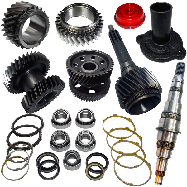 5.9L Cummins G56 Transmission Rebuild Kit w/ Bearings Synchros Retainer Boot Gears Input & Main Shaft