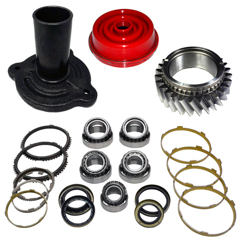 G56 Transmission Rebuild Kit w/ Bearings Synchros Retainer Boot & 4th Gear