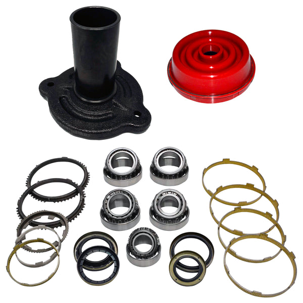 G56 Transmission Rebuild Kit w/ Bearings Synchro Rings Retainer & Shifter Boot