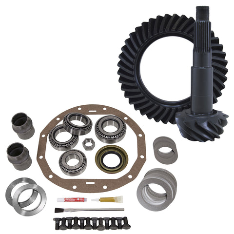 1964-1972 GM 8.875" 12 Bolt Car Rear Ring and Pinion Gear Package w/ Master Bearing Kit