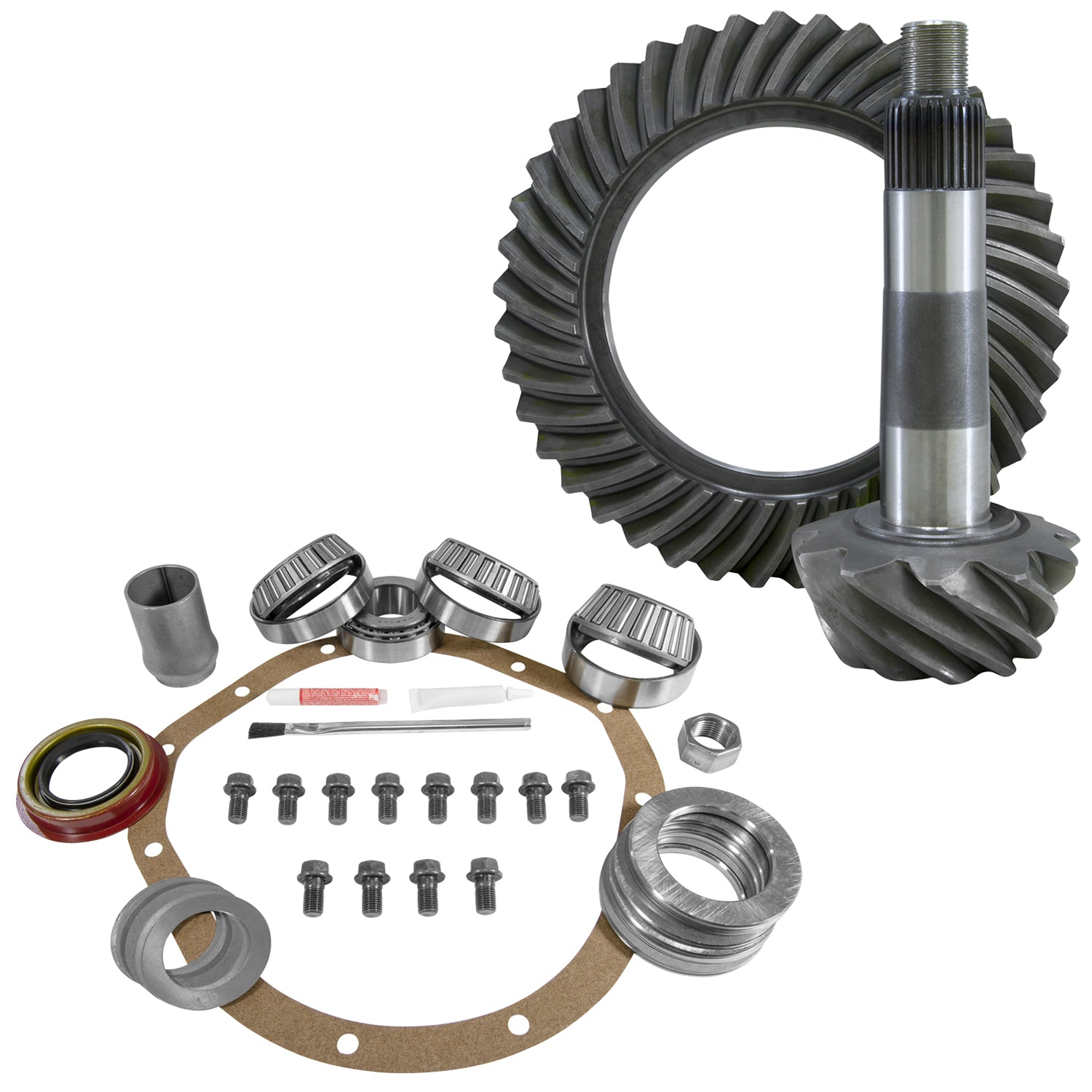 Gm Chevy 8.875 GM Chevy 12-Bolt Truck Posi Rear End Kit - 4.10/4.11 ...