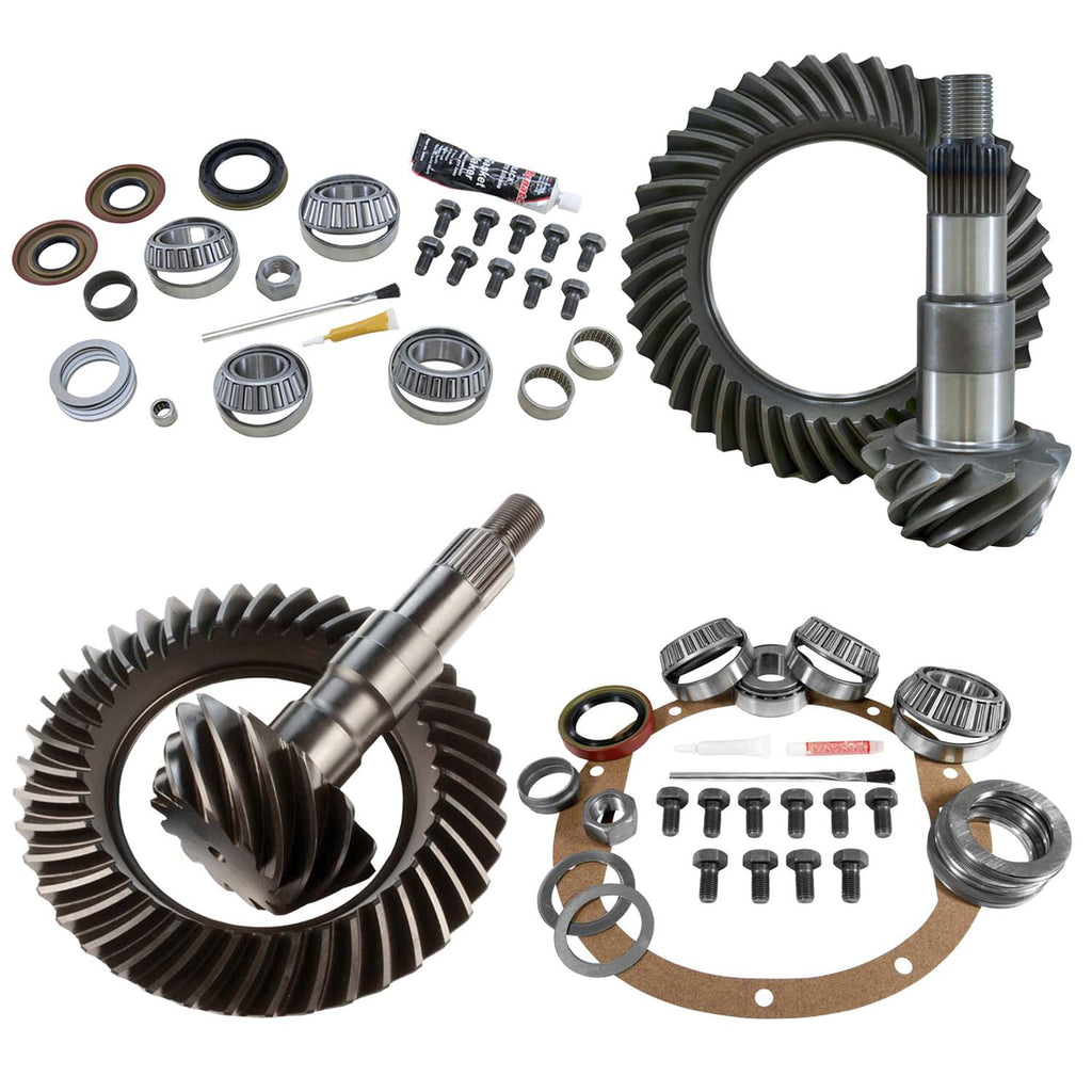 gm gears 1988-1998 GM 1500 8.25"/8.5" Front & Rear Ring and Pinion Gear Package – Rigid Axle