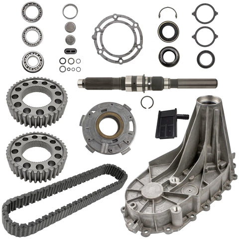 NP261HD Transfer Case Half Rebuild Kit w/ Bearings Chain Sprockets Pump Main Shaft