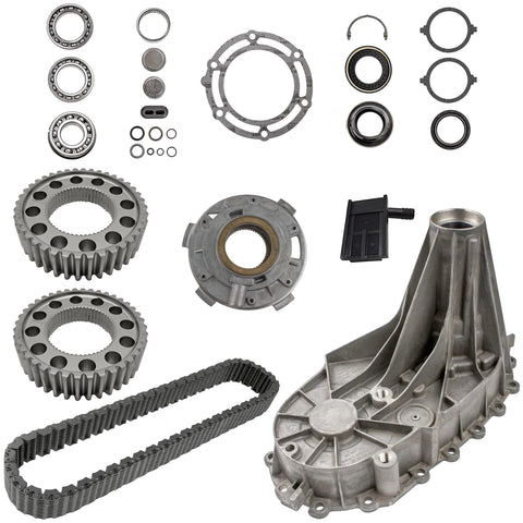 NP261HD Transfer Case Rebuild Kit w/ Rear Half Bearings Chain Sprockets Pump