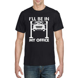 I'll be in my Office - Gildan Men's DryBlend T-Shirt - Black