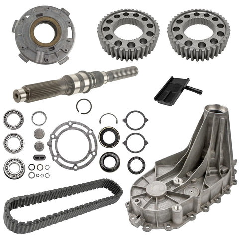 NP261LD Transfer Case Half Rebuild Kit w/ Bearings Chain Sprockets Pump Main Shaft