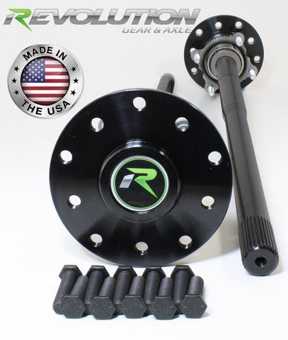 American Made Dana 44 Revolution Gear - 1984 - 1993 XJ Rear Axle Kit 30 Spline Drum Brake