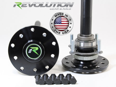 American Made Dana 44 Revolution Gear - 2007 - 2018 Jeep JK Rubicon 32 Spline Rear Axle Kit Fits Factory Locker Only