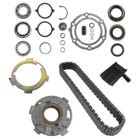 NP261XHD Transfer Case Rebuild Kit w/ Bearings Gaskets Seals Chain Pump