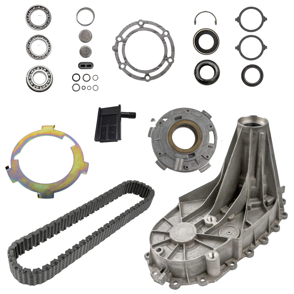 NP263XHD New Process Transfer Case Half Rebuild Kit Bearings Chain Pump