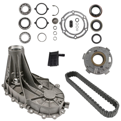 NP261XHD Transfer Case Rebuild Kit w/ Rear Half Bearings Gaskets Seals Chain Pump