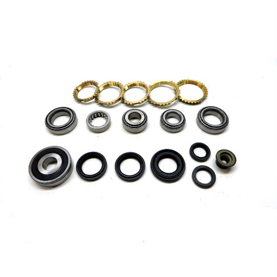 MV3 Transmission Bearing & Seal Kit with Synchro Rings