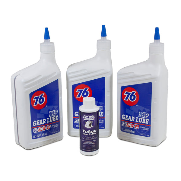 3 Quarts 80W90 Conventional Gear Oil w/ Friction Modifier Additive