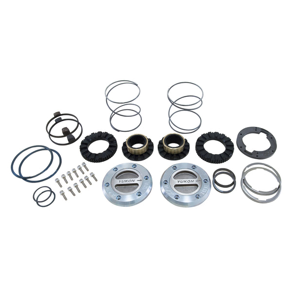 Yukon Hardcore Locking Hub Set for '00-'08 Dodge 1-Ton Front w/ Spin Free Kit